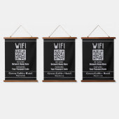 Tapisserie Suspendue Instructions WiFi avec code QR (Tripler)