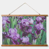 Tapisserie Suspendue Iris pourpre après pluie (Recto 2)