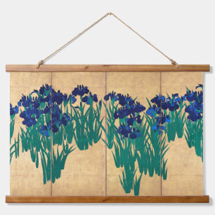 Tapisserie Suspendue Irises Japonais, Ogata Kōrin