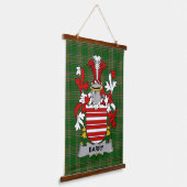 Tapisserie Suspendue Irish Barry Coat of Arms Family Crest (Angulaire)