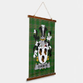 Tapisserie Suspendue Irish Cardiffe Coat of Arms Family Crest (Angulaire)