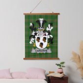 Tapisserie Suspendue Irish Cardiffe Coat of Arms Family Crest (Chambre à coucher)