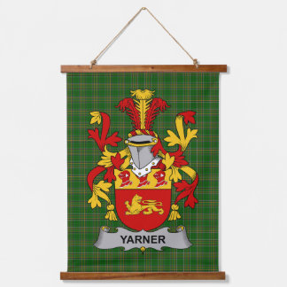 Tapisserie Suspendue Irish Yarner Coat of Arms Family Crest