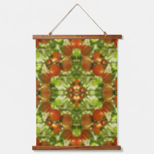 Tapisserie Suspendue Jardin Cherry Tomates Nature Abstraite