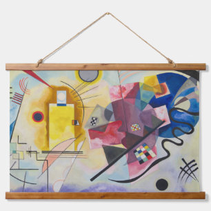 Tapisserie Suspendue Jaune-Rouge-Bleu par Wassily Kandinsky