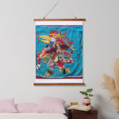 Tapisserie Suspendue Je me déplace (Chambre à coucher)