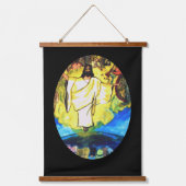 TAPISSERIE SUSPENDUE JÉSUS CHRIST RETOURNE, LE RAPIDE. (Recto)