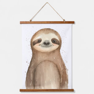 Tapisserie Suspendue Jolie Sloth