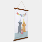 Tapisserie Suspendue Joyeux anniversaire (Angulaire)