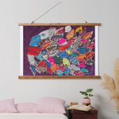 Tapisserie Suspendue Joyeux poisson (Chambre à coucher)