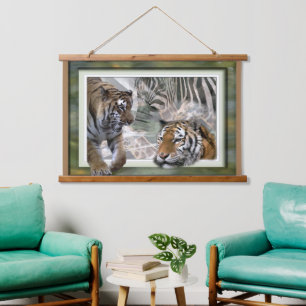 Tapisserie Suspendue Jungle primitive