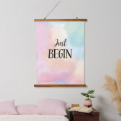 Tapisserie Suspendue Just Begin (Chambre à coucher)