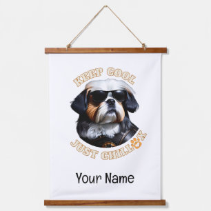 Tapisserie Suspendue Juste Chillax ! Verticale personnalisée 26 po x 36