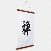 Tapisserie Suspendue Kanji [zen] (Angulaire)