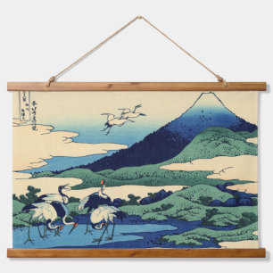 Tapisserie Suspendue Katsushika Hokusai - Umegawa dans la province de S