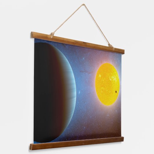 Tapisserie Suspendue Kepler-10 Star System. (Angulaire)