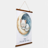 Tapisserie Suspendue Kitten et Moon (Angulaire)