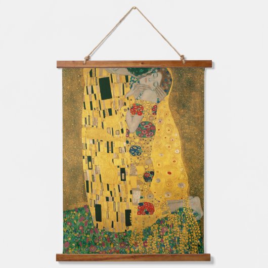 Tapisserie Suspendue Klimt // La peinture de baiser (Recto)