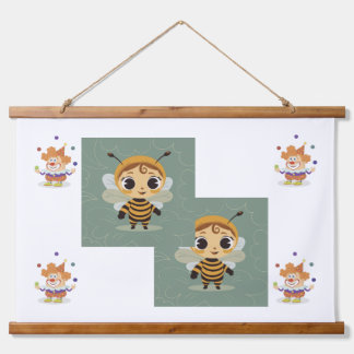 Tapisserie Suspendue klovnen og bien