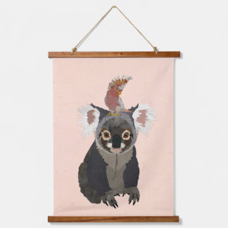 TAPISSERIE SUSPENDUE KOALA & COCKATOOS