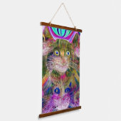 Tapisserie Suspendue kool psychédélique bizarre katz 39 (Angulaire)