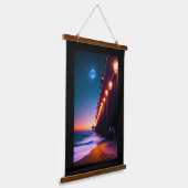 Tapisserie Suspendue La jetée Lune (Angulaire)