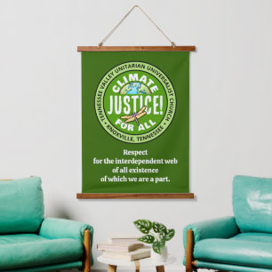 Tapisserie Suspendue La justice climatique de TVUC ! Pour tous