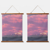 Tapisserie Suspendue La mer des nuages roses (Double)