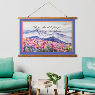 Tapisserie Suspendue La parole de notre Dieu est