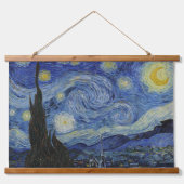 Tapisserie Suspendue La peinture classique de Van Gogh La nuit étoilée (Devant)