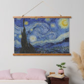 Tapisserie Suspendue La peinture classique de Van Gogh La nuit étoilée (Chambre à coucher)