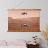 Tapisserie Suspendue La Persévérance Arrive En Toute Sécurité Sur Mars. (Chambre à coucher)