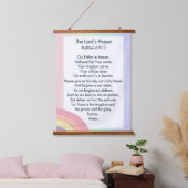 Tapisserie Suspendue La prière du Seigneur (Chambre à coucher)