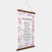 Tapisserie Suspendue La prière du Seigneur (Angulaire)