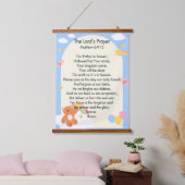 Tapisserie Suspendue La prière du Seigneur (Chambre à coucher)