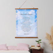 Tapisserie Suspendue La prière du Seigneur (Chambre à coucher)