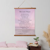 Tapisserie Suspendue La prière du Seigneur (Chambre à coucher)