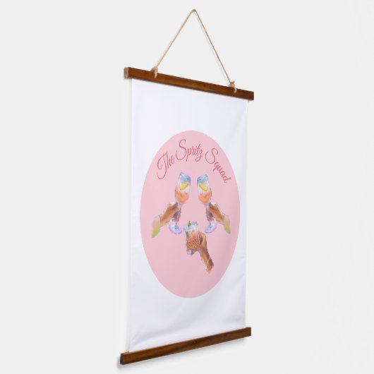 Tapisserie Suspendue La Squadra Spritz | Équipe de Fiançailles Enterrem (Angulaire)