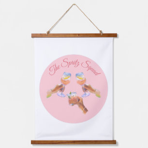 Tapisserie Suspendue La Squadra Spritz   Équipe de Fiançailles Fête de 