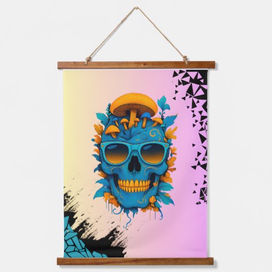 Tapisserie Suspendue La vie est courte, reste bizarre (Recto)