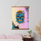 Tapisserie Suspendue La vie est courte, reste bizarre (Chambre à coucher)