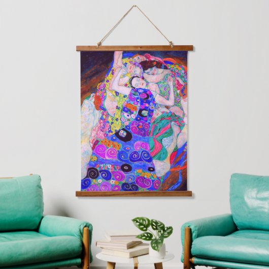 Tapisserie Suspendue La Vierge (1913) de Gustav Klimt. (Salon)