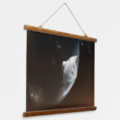 Tapisserie Suspendue Laboratoire des sciences de Mars - Capsule Aérocoq (Angulaire)