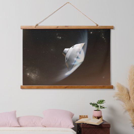 Tapisserie Suspendue Laboratoire des sciences de Mars - Capsule Aérocoq (Chambre à coucher)