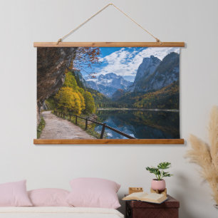 Tapisserie Suspendue Lac des Alpes Gosauseen Lac Autriche