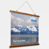 Tapisserie Suspendue Lac Pend Oreille Winter (Angulaire)