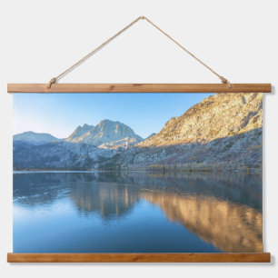 Tapisserie Suspendue Lac Silver et paysage de montagne
