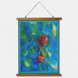 Tapisserie Suspendue Ladybugs