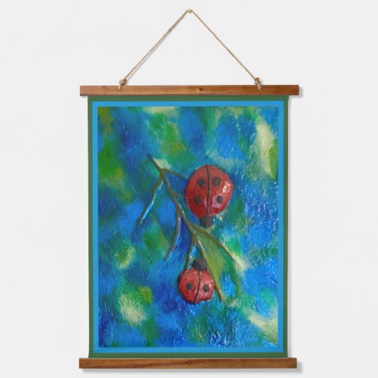 Tapisserie Suspendue Ladybugs (Recto)