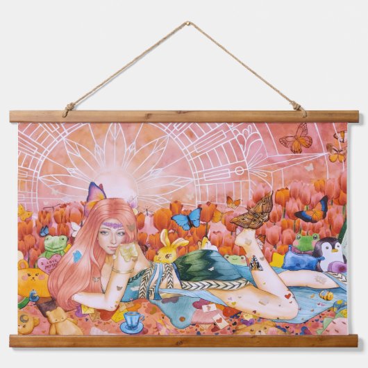 Tapisserie Suspendue L'après-midi (Devant)